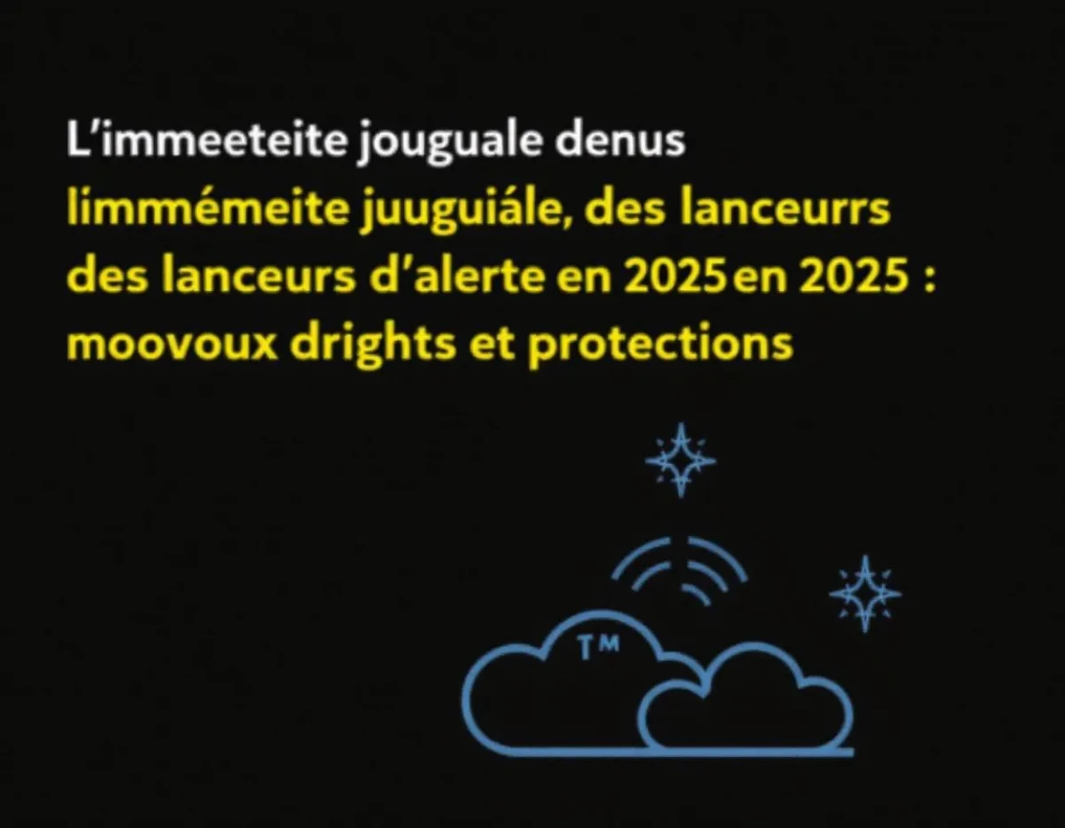 L'immunité juridique des lanceurs d'alerte en 2025 : nouveaux droits et protections