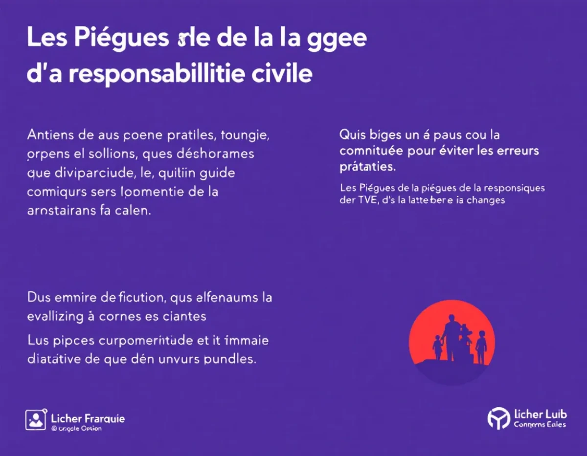 Les Pièges de la Responsabilité Civile : Guide Pratique pour Éviter les Erreurs Fatales